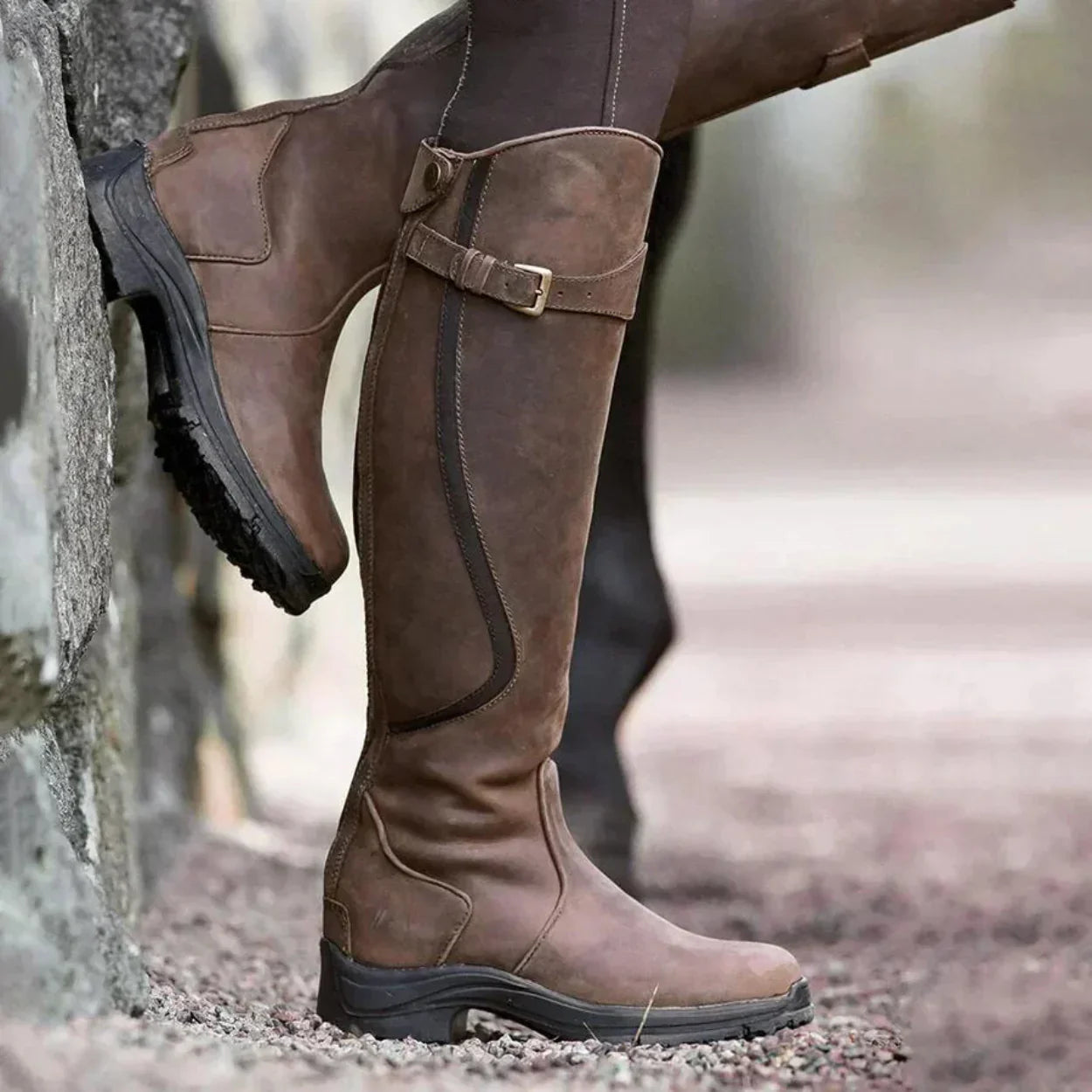 Hanna - Leather Boots