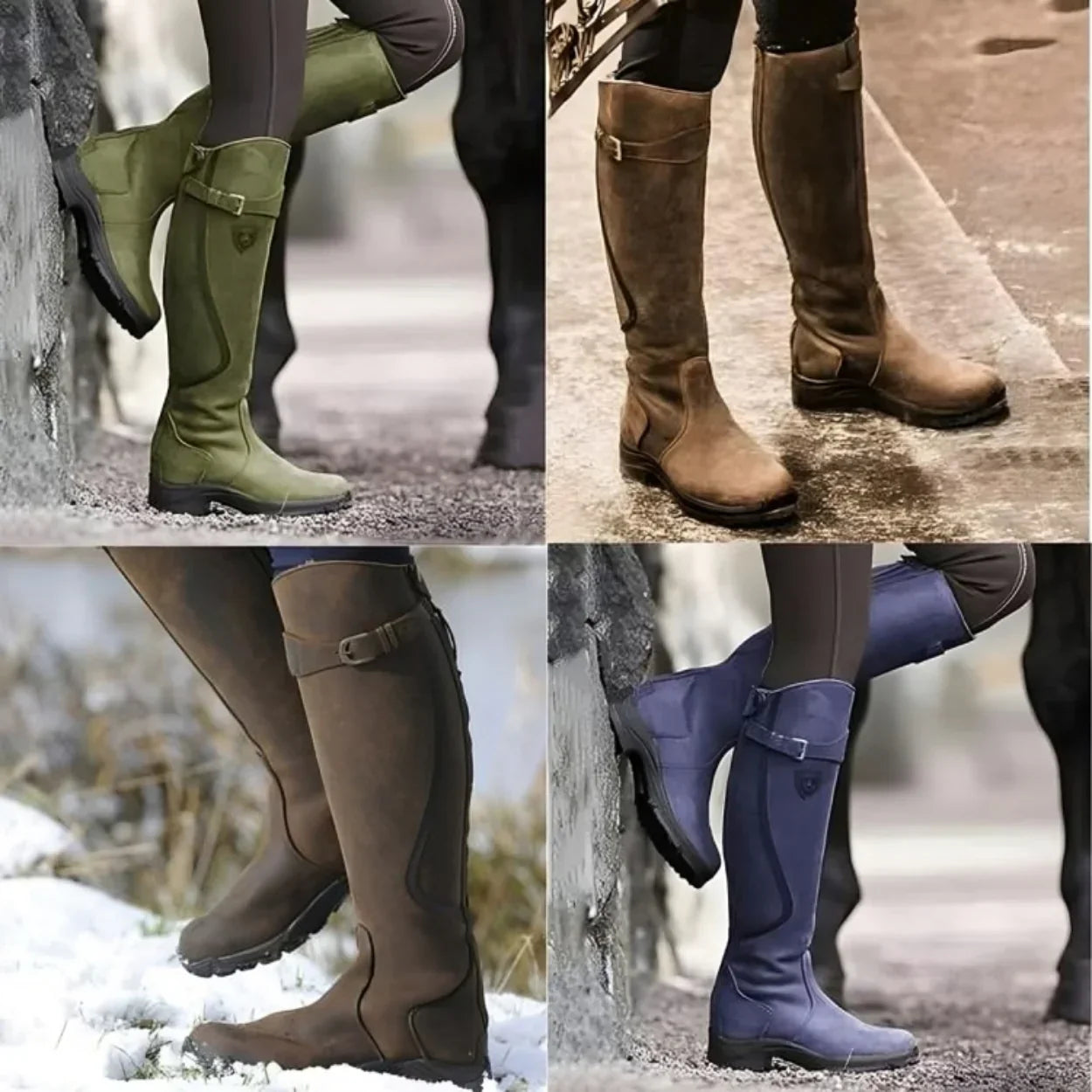 Hanna - Leather Boots