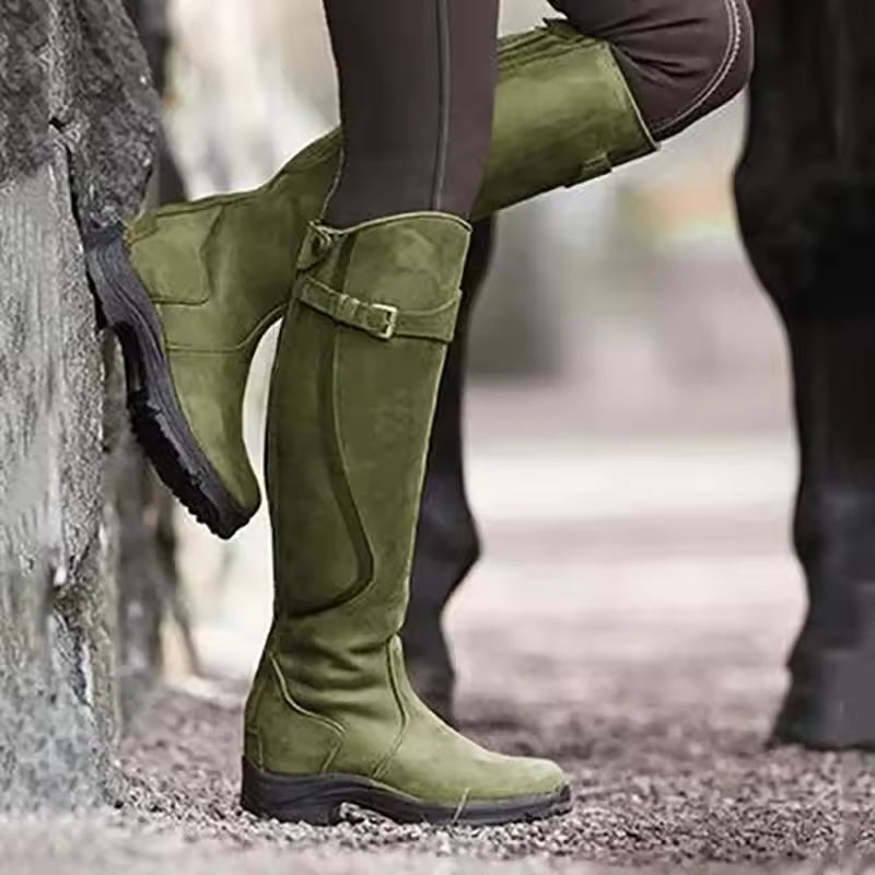 Hanna - Leather Boots