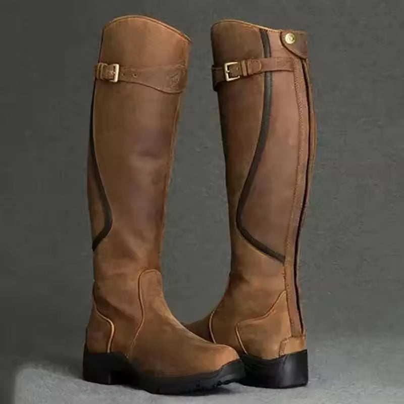 Hanna - Leather Boots