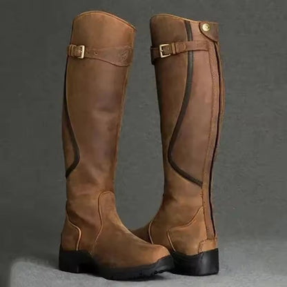 Hanna - Leather Boots