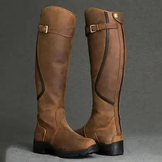 Hanna - Leather Boots